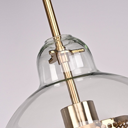 Подвесной Светильник Catch F Pear Brass D25 Imperiumloft 101418-26 - фото