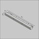 Трековый светильник Technical Parete TR106-4-18W-DS-W - фото