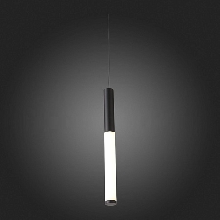 Светильник подвесной ST-Luce Черный/Белый LED 1*8W 3000K SL1593.403.01 - фото