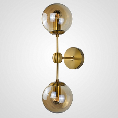 Бра Modo Sconce 2 Globes Gold Imperiumloft 84999-22 - фото