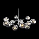 Светильник подвесной ST-Luce Хром/Дымчатый E14 12*40W SL1500.103.12 - фото