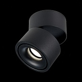 Светильник потолочный Черный LED 1*12W 4000K 1 000Lm Ra&gt;90 36° IP20 D100xH105 170-240V ST652.442.12