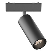 Магнитный трековый светильник Черный LED 1*9W 3000K 540Lm Ra&gt;90 IP20 D44xH110 48V ST677.436.09