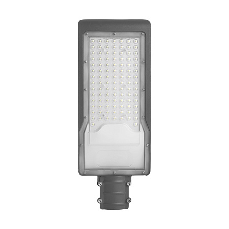 Светодиодный уличный консольный светильник Feron SP3033 100W 6400K 230V, серый - фото