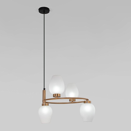 Подвесной светильник Eurosvet 30183/4 латунь - фото