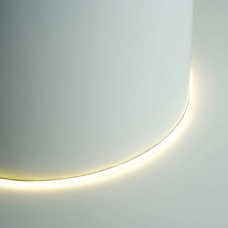 Светодиодная COB лента Feron LS630, 400SMD(2110)/ 7Вт/м 12V 5000*3*1.8мм 4000K, IP20 - фото