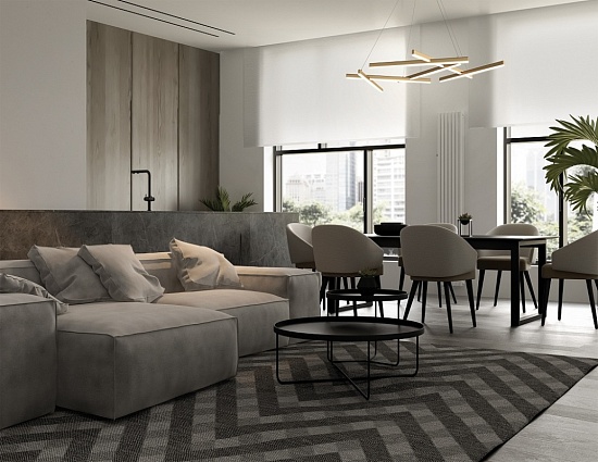 Подвесной светильник Maytoni Line MOD016PL-L75MG3K - фото