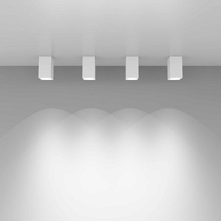 Накладной потолочный светильник 1085 GU10 WH белый матовый Elektrostandard - фото