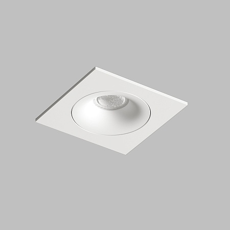 DK2121-WH Встраиваемый светильник, IP 20, 50 Вт, GU10, белый, алюминий - фото