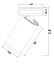 Потолочный светильник Technical C058CL-01W - фото