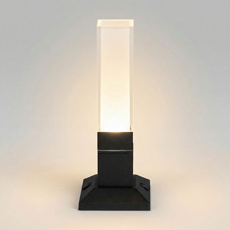 Ландшафтный светодиодный светильник чёрный IP54 1536 TECHNO LED Elektrostandard - фото