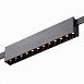 Магнитный трековый светильник FARM Черный LED 1*12W 3000K 609Lm Ra90 40 IP20 L232xW24xH ST816.406.12 - фото
