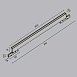 Трековый светильник Technical BASIS TR192-1-8W4K-B - фото