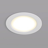 DK3048-WH Встраиваемый светильник, IP 20, 7Вт, LED, белый, пластик