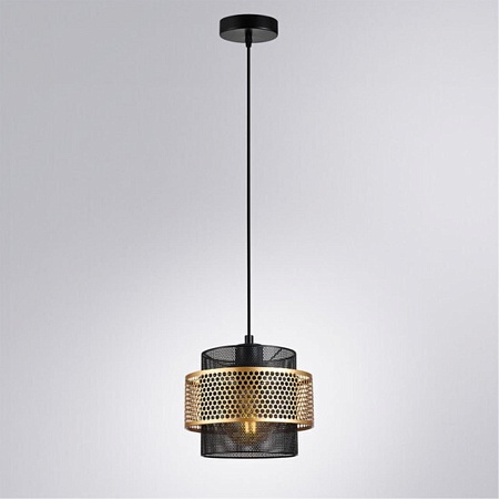 Подвесной светильник Arte Lamp GRID A7069SP-1BK - фото