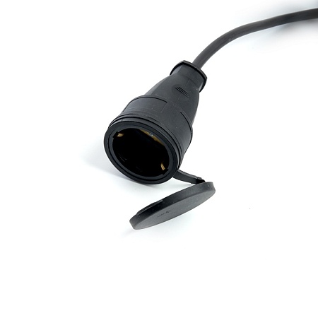 Удлинитель-шнур на рамке 1-местный c/з Stekker, PRF22-31-20, 20м, 3*1,5, серия Professional, черный - фото