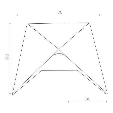 Светильник уличный настенный ST-Luce Белый LED 1*7W 4000K SL9503.501.01 - фото