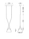 Подвесной светильник Maytoni Hilo P063PL-01B - фото