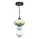 Светильник подвесной ST-Luce черный/зелёный, синий, опаловый LED 1*8W 3000K SL6134.403.01 - фото