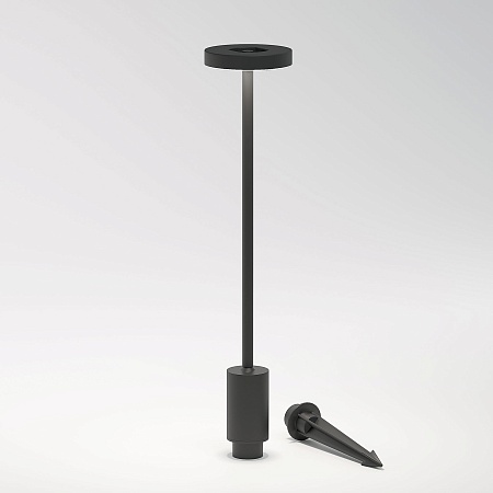 Светильник садово-парковый светодиодный Verano черный 35185/S черный Elektrostandard - фото