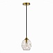 Подвес ST-Luce Латунь/Коньячный E14 1*40W SL1188.303.01 - фото