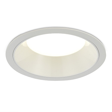 Св-к встр. Черный LED 1*18W 3000K 1 620Lm Ra80 120° IP20 D160xH60 100-240V ST755.438.18 - фото
