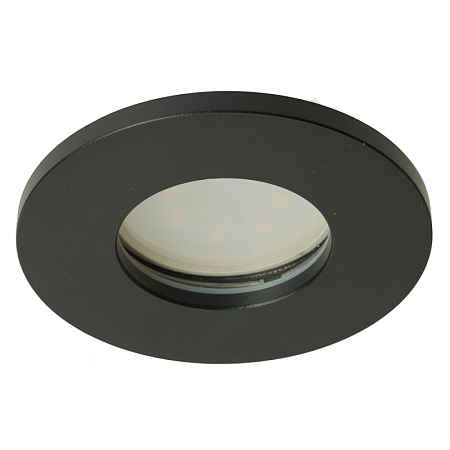 Светильник встраиваемый Feron DL3114 потолочный MR16 G5.3 черный - фото