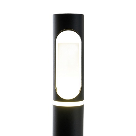 Светильник садово-парковый Feron DH1105, 15W, GU10,230V, черный (столб) - фото