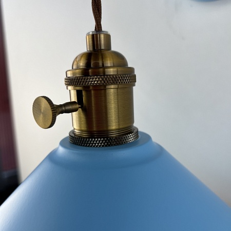 Бра С Подвесным Плафоном Braid Wall Blue Imperiumloft 181876-26 - фото