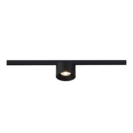 Магнитный трековый светильник Черный LED 1*5W 3000K 350Lm Ra>90 36° IP20 D60xH37 24V ST669.436.05 - фото