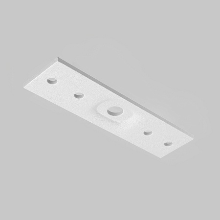 Трековая система Maytoni для натяжного потолка магнитная белая 400 TS-D-400-TR102-24W3K-W