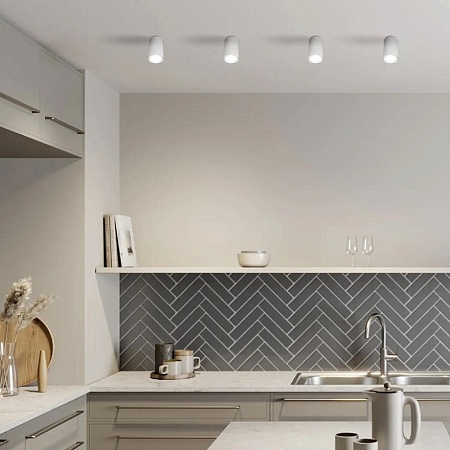 10220 White 4000K Потолочный светильник LOFT IT Tictac - фото