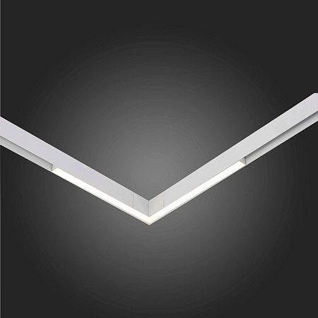 Магнитный трековый светильник белый LED 1*15W 4000K 950Lm Ra>80 120° IP20 L305xW305xH25 ST800.546.15 - фото