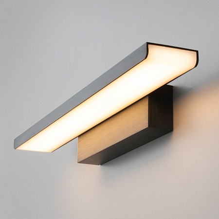 Настенный светодиодный светильник Sankara LED черный Sankara LED 16W IP20 черная Elektrostandard - фото