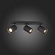 Спот ST-Luce Черный, Хром/Черный GU10 LED 3*3W SL597.401.03 - фото