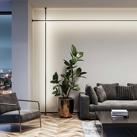 Струнный светильник STRONGLINE 40127/LED черный Elektrostandard - фото