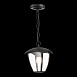 Светильник уличный подвесной ST-Luce Черный/Черный, Прозрачный E27 1*40W SL081.403.01 - фото