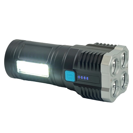 Фонарь ручной Feron TH2409 с аккумулятором USB - фото