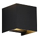 Светильник уличный настенный ST-Luce черный/черный LED 1*10W 2700K SL9513.401.01 - фото