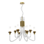 Люстра подвесная ST-Luce Золотистый/Белый E14 8*40W SL1241.203.08