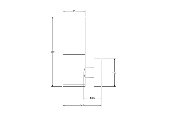 Настенный светильник (бра) Outdoor O418WL-01GR - фото