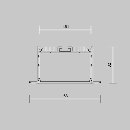 Профиль Led Strip 632004 - фото