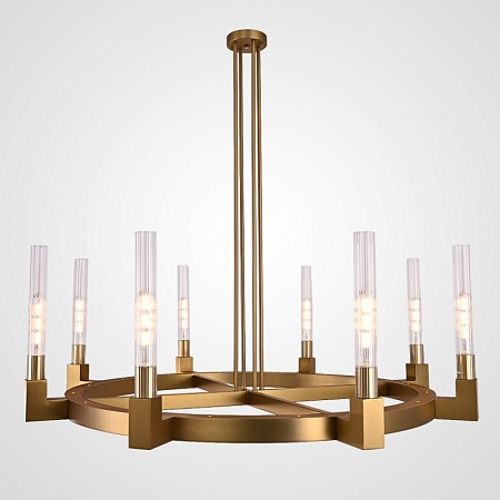 Люстра Canelle Round Chandelier 8 Modern Brass Imperiumloft 84600-22 - фото