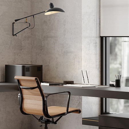 Настенный светильник (бра) Freya Twisty FR5383WL-01B - фото