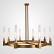 Люстра Canelle Round Chandelier 8 Modern Brass Imperiumloft 84600-22 - фото