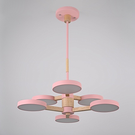 Подвесная Люстра Turna Dbl L6 Pink Imperiumloft 229081-26 - фото