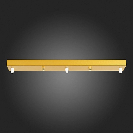 Потолочное крепление на 3 лампы (прямоугольное) ST-Luce Золотистый SL001.213.03 - фото