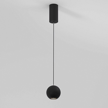Подвесной светодиодный светильник 50215/1 LED черный - фото