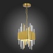 Люстра подвесная ST-Luce Матовое золото/Матовое золото,Прозрачный E14 4*40W SL1633.203.04 - фото