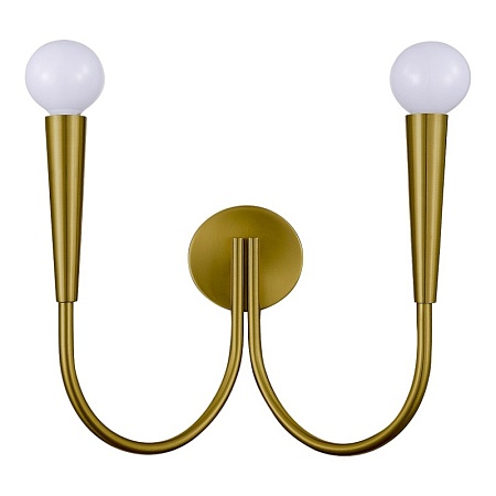 Светильник настенный ST-Luce Латунь E14 2*60W SL1243.301.02 - фото